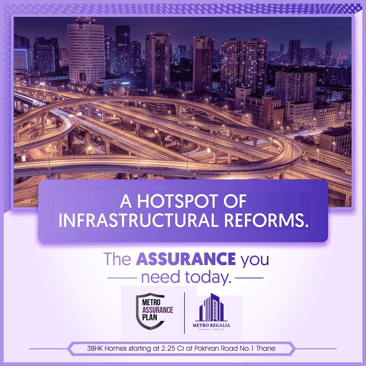 Infrastructure and connectivity campaign creative