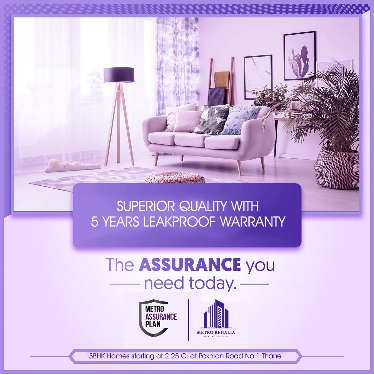Leakproof assurance campaign creative